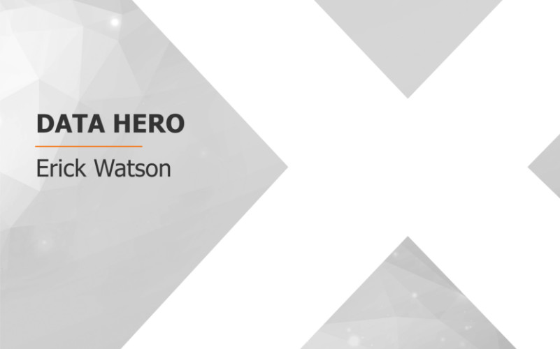 Data Hero interview feature image for Erick Watson on automated valuation models